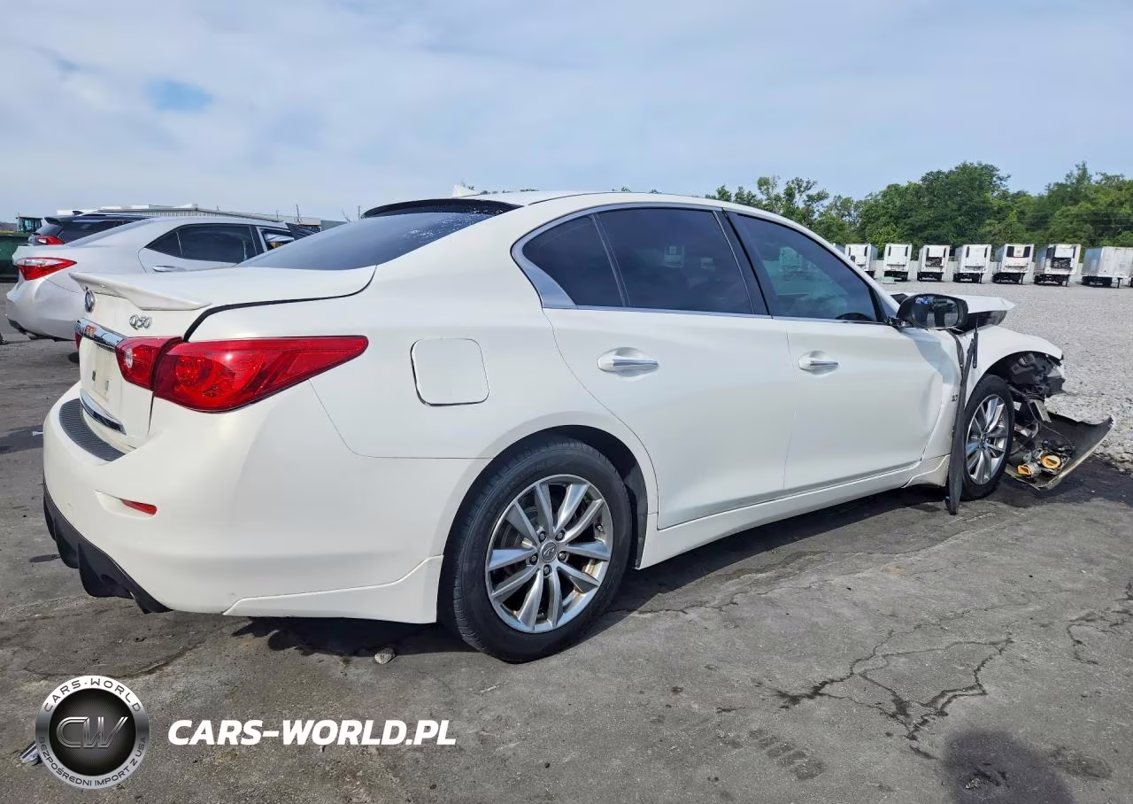 2014 Infiniti Q50 Base VIN:JN1BV7AP7EM674664 - 3