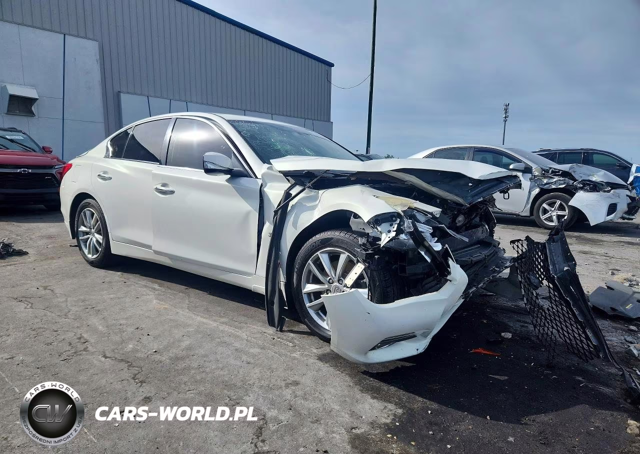 2014 Infiniti Q50 Base VIN:JN1BV7AP7EM674664 - 4