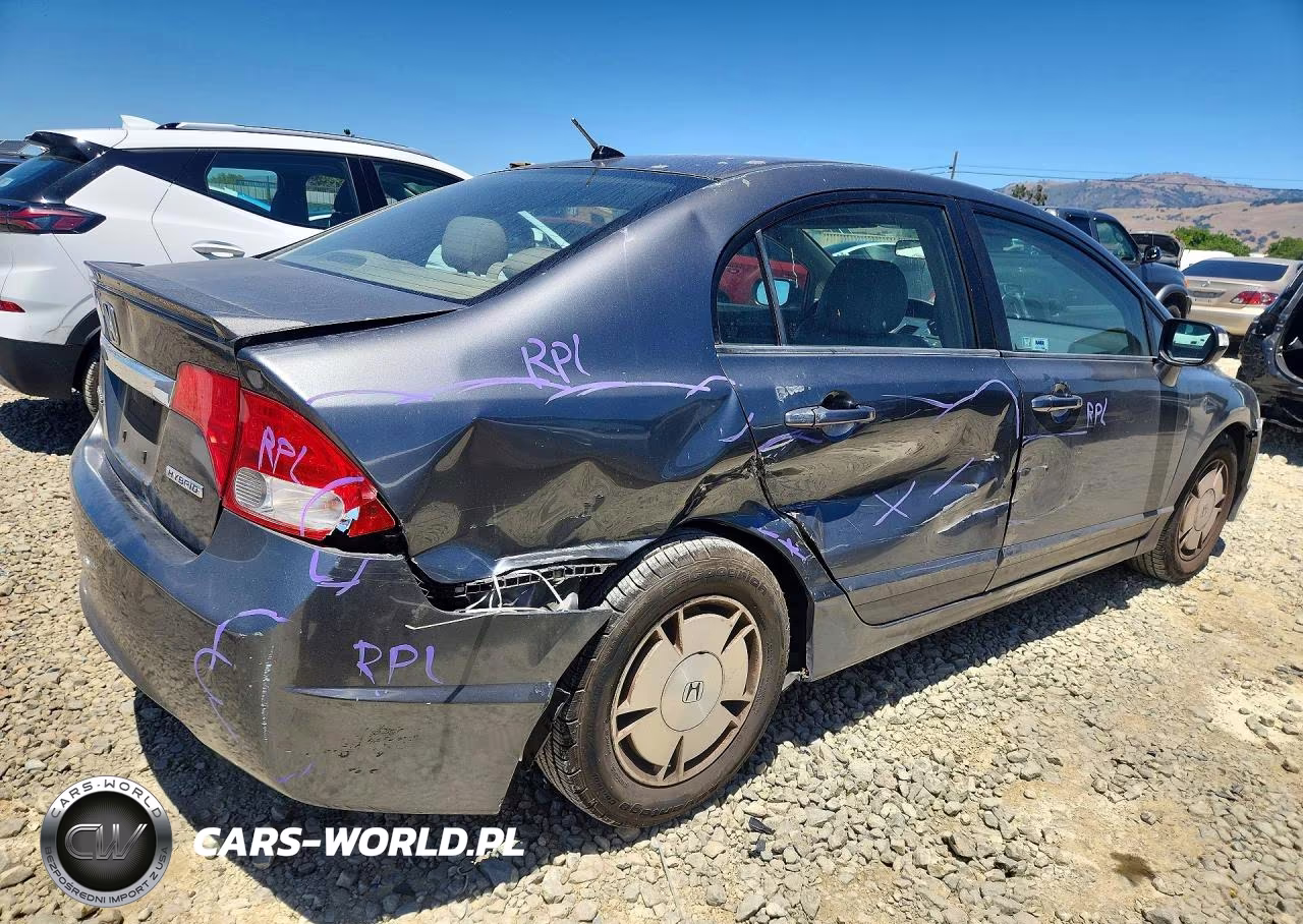 2009 Honda Civic Hybrid VIN:JHMFA36239S003413 - 3
