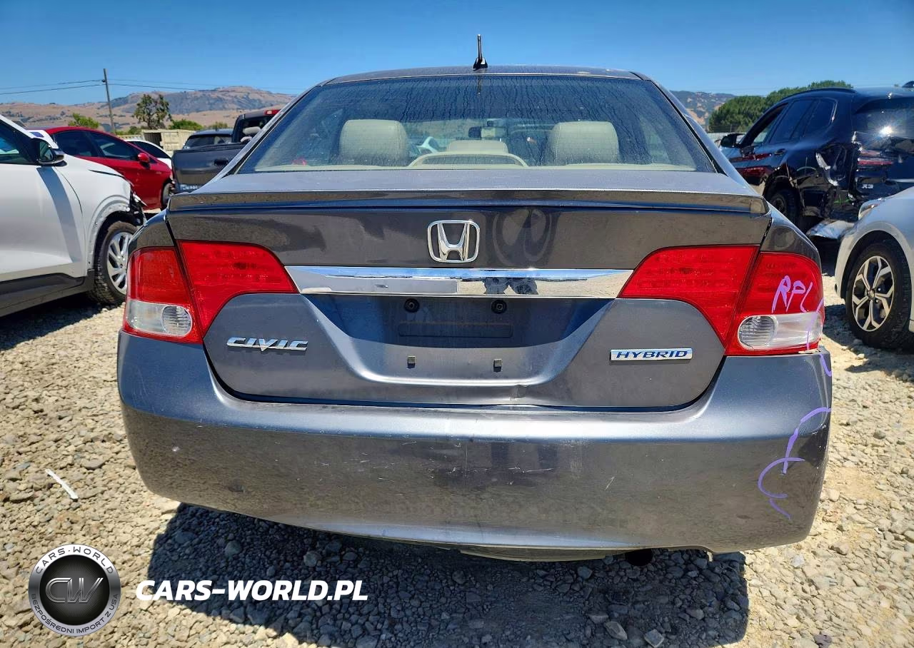 2009 Honda Civic Hybrid VIN:JHMFA36239S003413 - 6