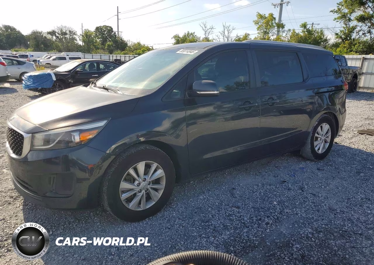 2016 Kia Sedona Lx VIN:KNDMB5C18G6105678 - 1