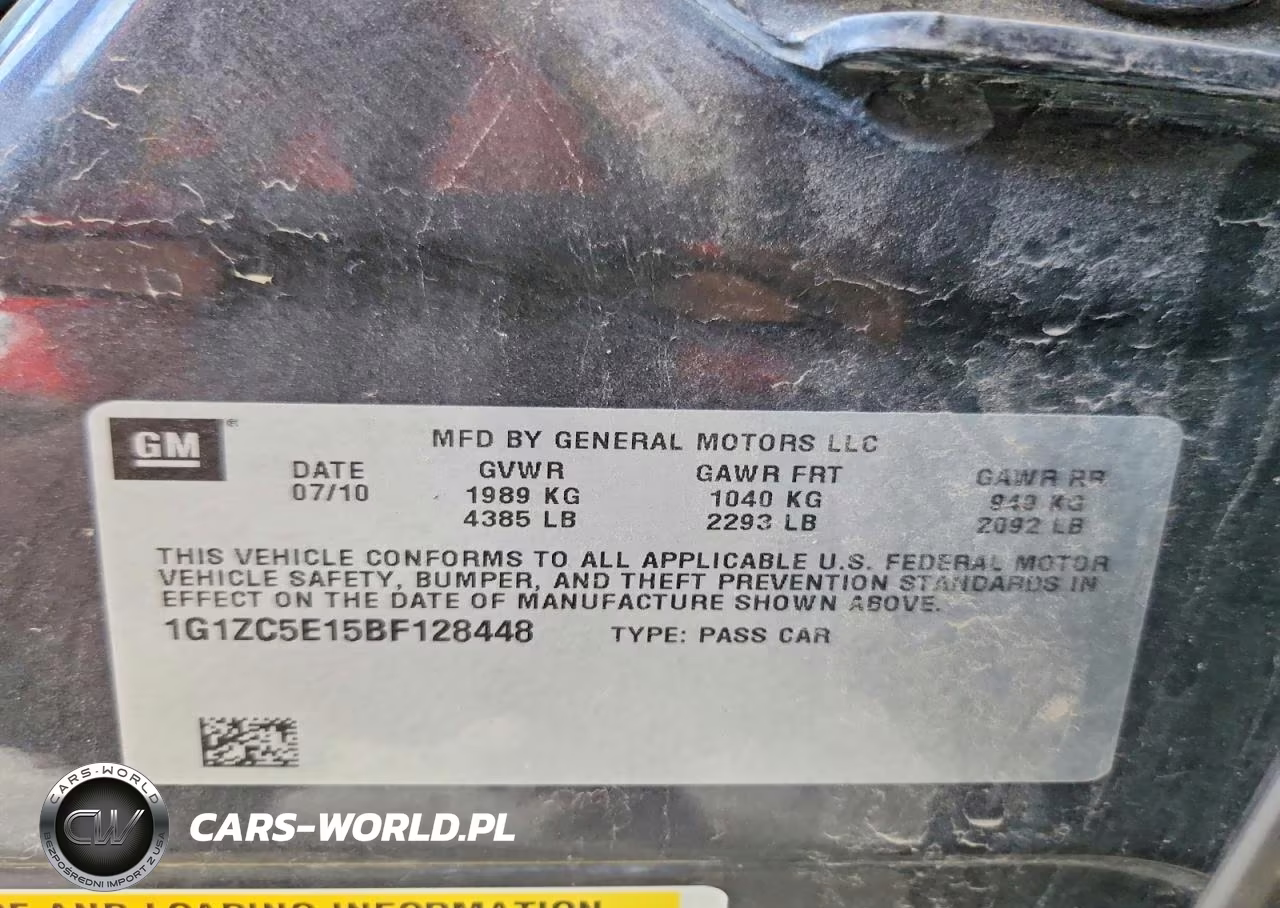 2011 Chevrolet Malibu 1Lt VIN:1G1ZC5E15BF128448 - 13