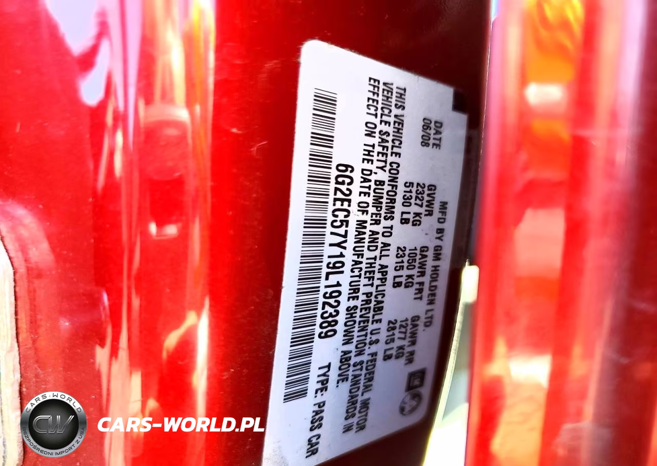 2009 Pontiac G8 Gt VIN:6G2EC57Y19L192389 - 13