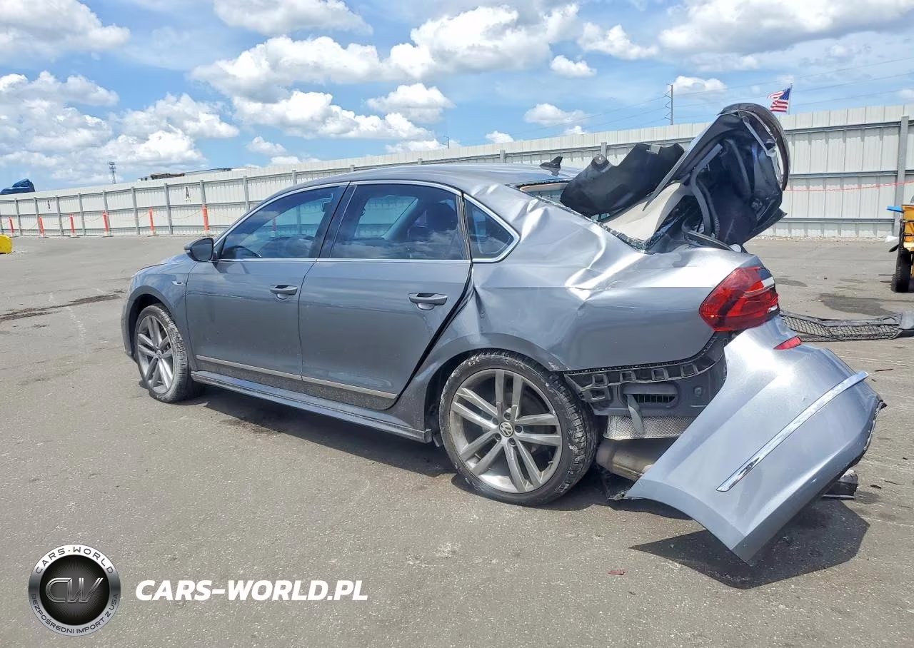 2017 Volkswagen Passat R-Line VIN:1VWDT7A39HC083669 - 2