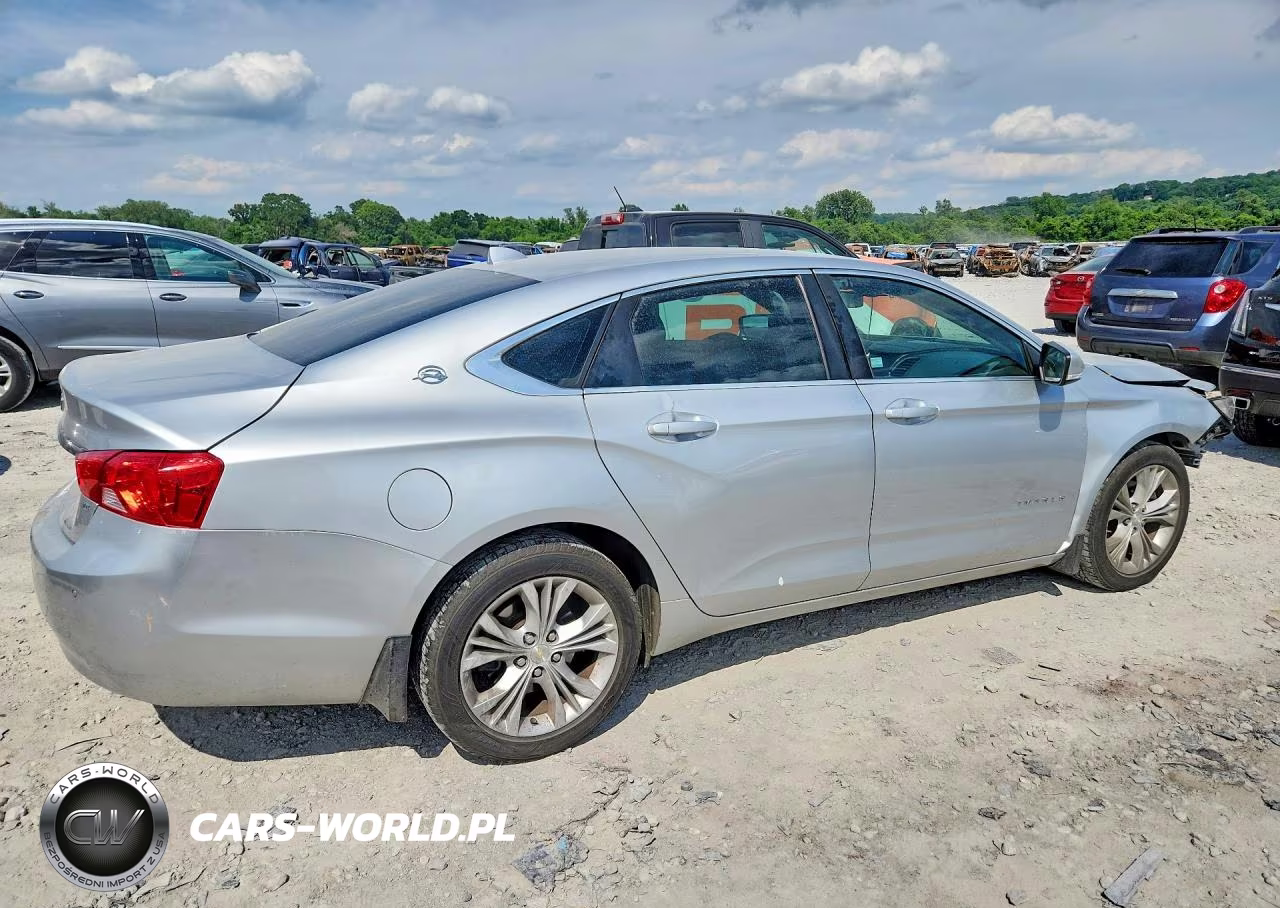 2014 Chevrolet Impala Lt VIN:2G1125S32E9143184 - 3