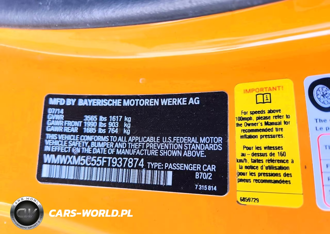2015 Mini Cooper VIN:WMWXM5C55FT937874 - 12