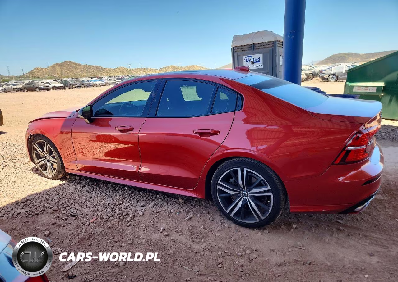 2019 Volvo S60 T6 R-Design VIN:7JRA22TM0KG000620 - 2