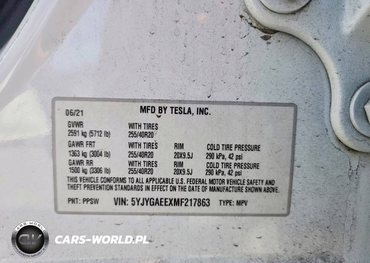2021 Tesla Model Y VIN:5YJYGAEEXMF217863 - 13