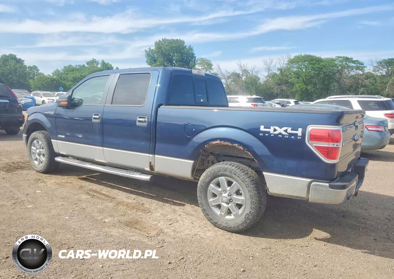 2013 Ford F150 Supercrew VIN:1FTFW1ET3DKD42019 - 2