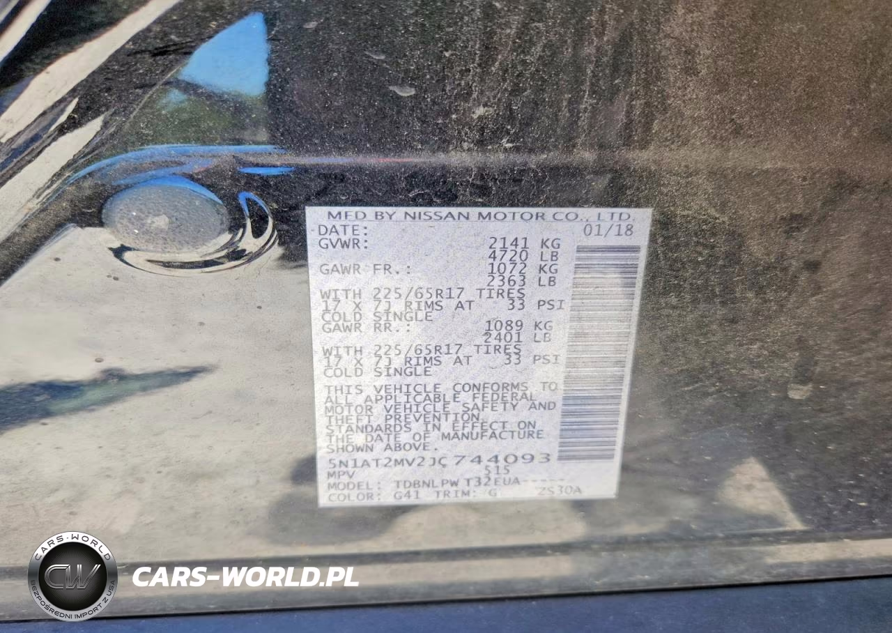 2018 Nissan Rogue S VIN:5N1AT2MV2JC744093 - 12