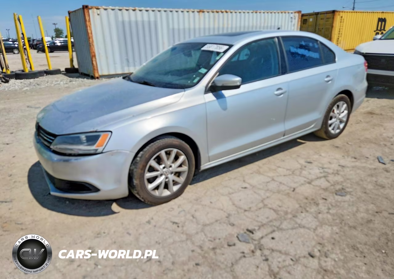 2011 Volkswagen Jetta Se VIN:3VWDX7AJXBM316287 - 1