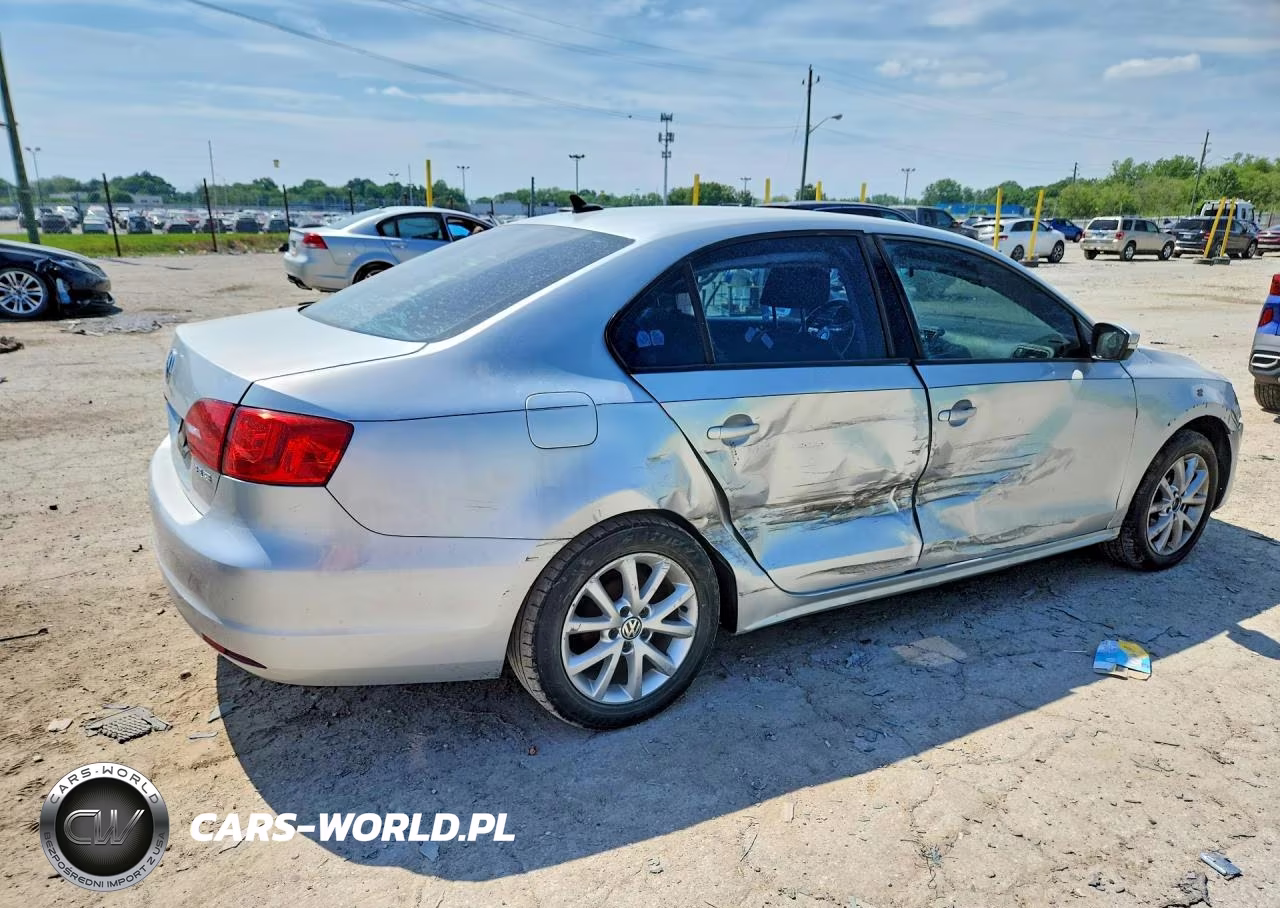 2011 Volkswagen Jetta Se VIN:3VWDX7AJXBM316287 - 3