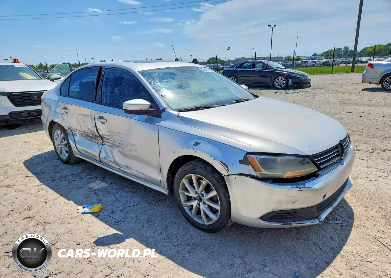 2011 Volkswagen Jetta Se VIN:3VWDX7AJXBM316287 - 4