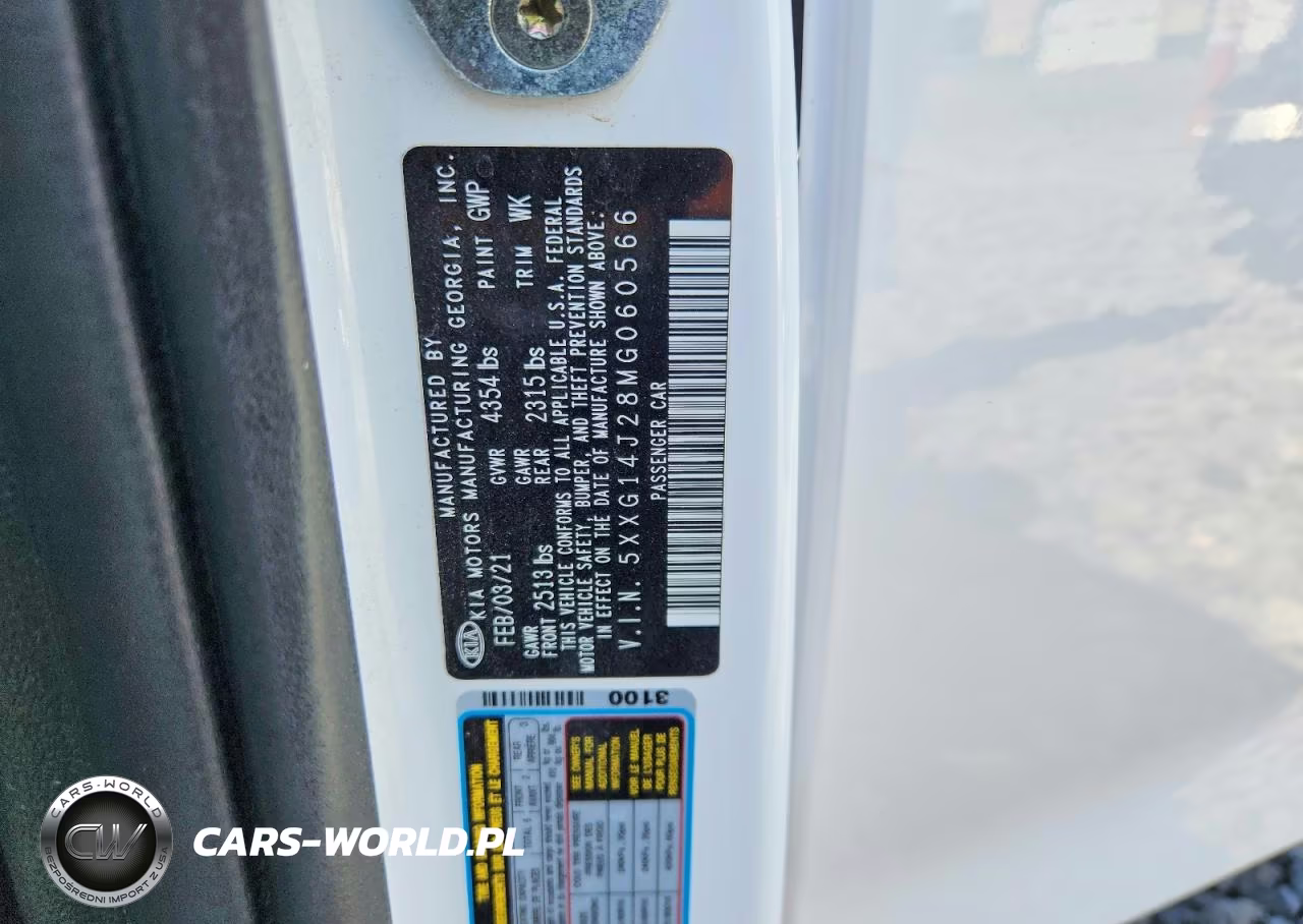 2021 Kia K5 Lxs VIN:5XXG14J28MG060566 - 12