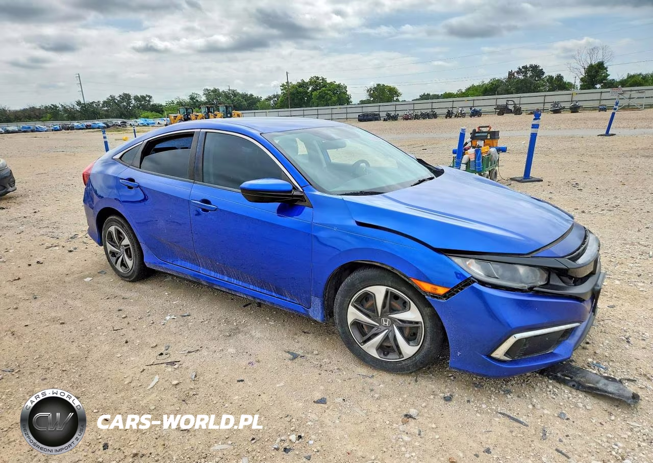 2019 Honda Civic Lx VIN:19XFC2F63KE036574 - 4