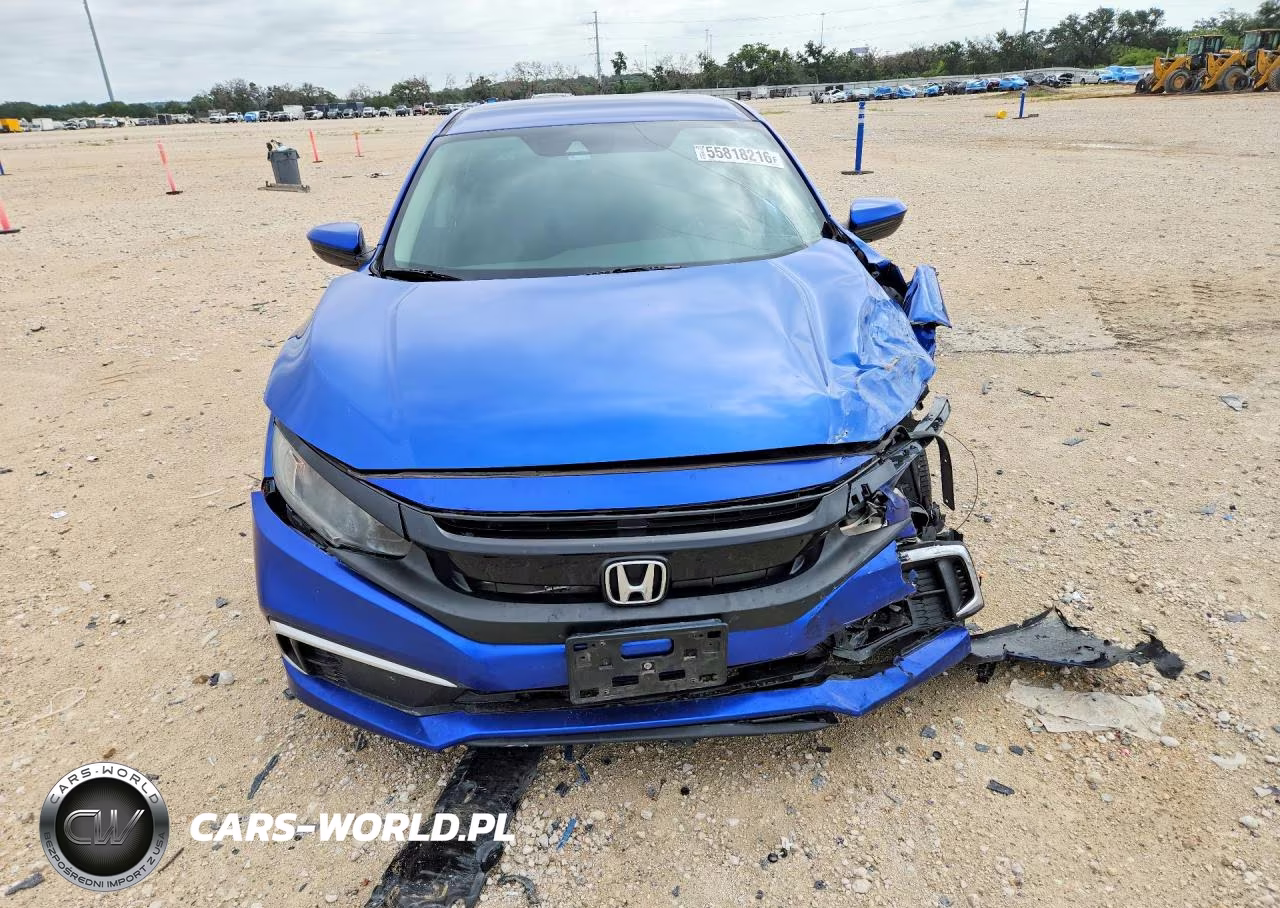2019 Honda Civic Lx VIN:19XFC2F63KE036574 - 5