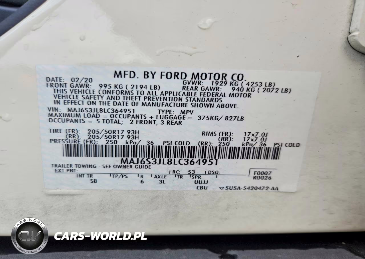 2020 Ford Ecosport Ses VIN:MAJ6S3JL8LC364951 - 12