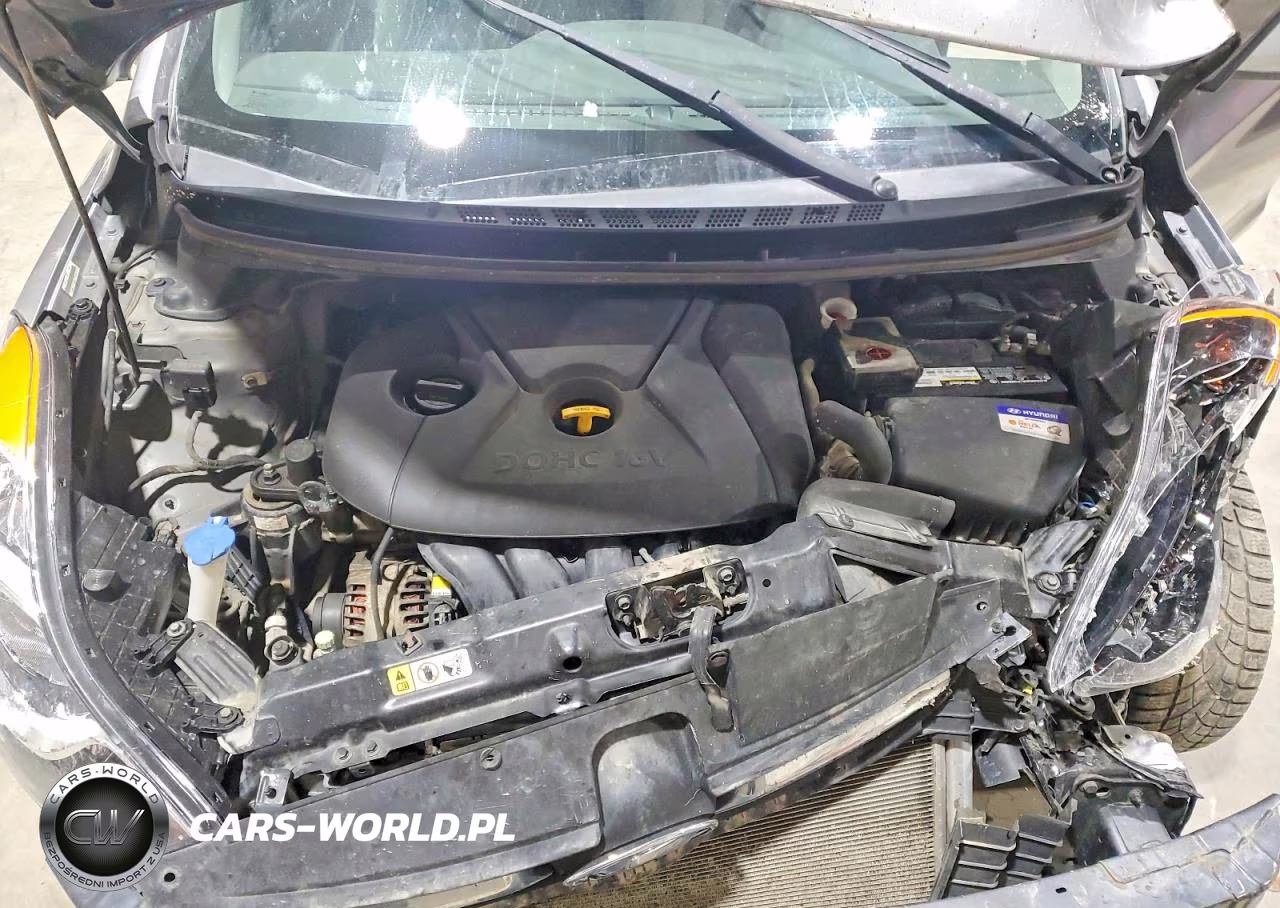 2013 Hyundai Elantra Gls VIN:KMHDH4AE9DU911241 - 11