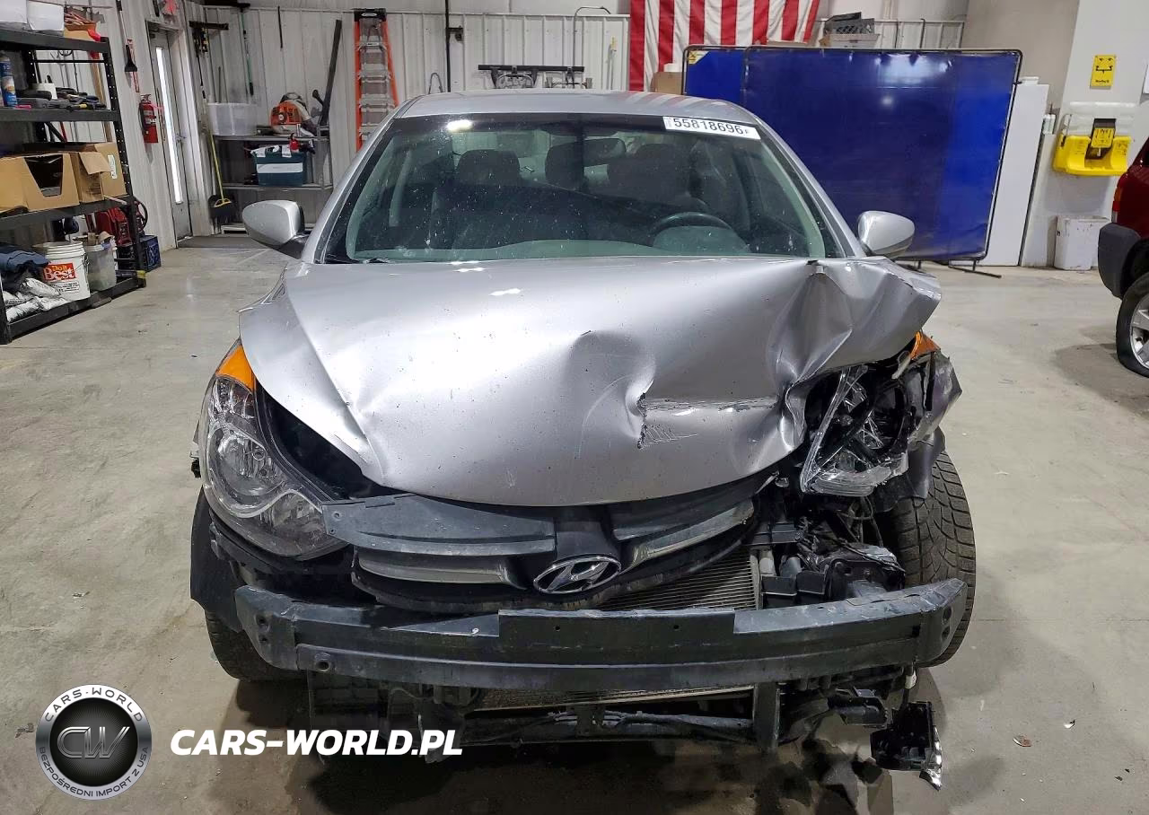 2013 Hyundai Elantra Gls VIN:KMHDH4AE9DU911241 - 5
