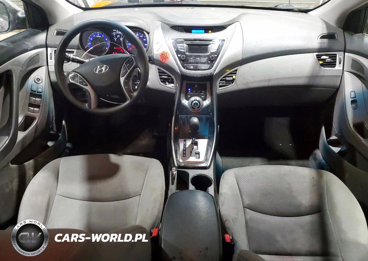 2013 Hyundai Elantra Gls VIN:KMHDH4AE9DU911241 - 8