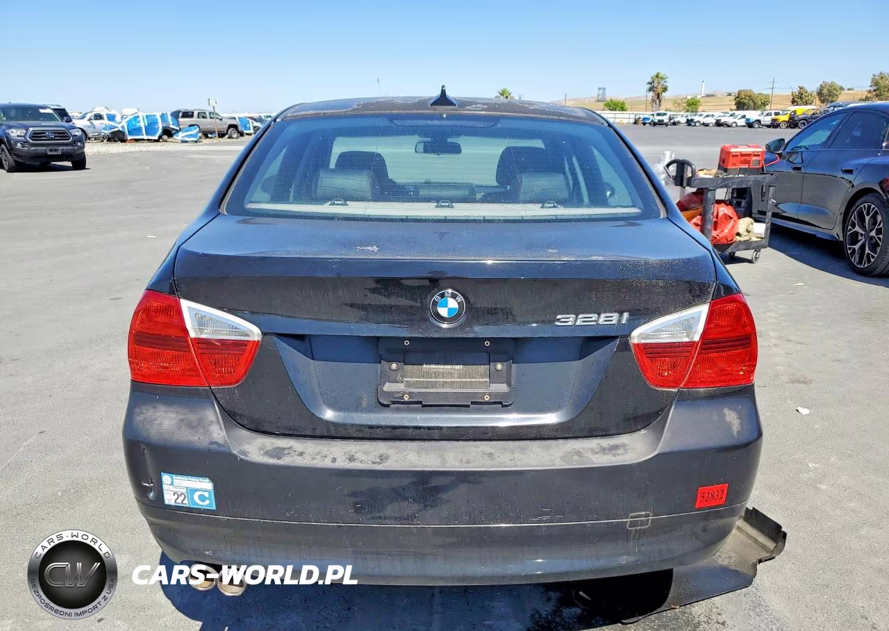 2007 BMW 328 I Sulev VIN:WBAVC535X7FZ79953 - 6