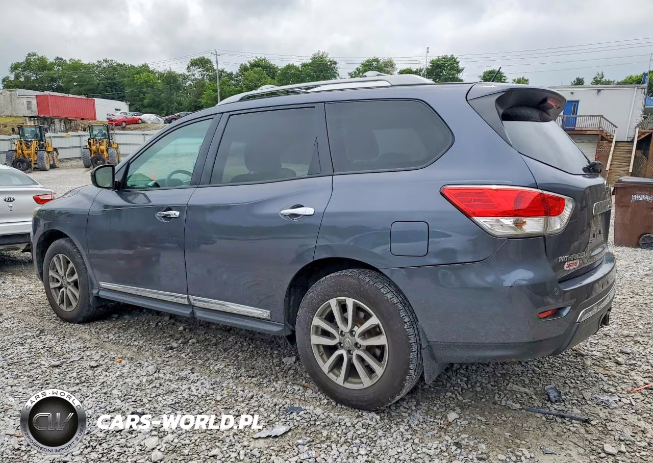 2014 Nissan Pathfinder Sl VIN:5N1AR2MM5EC663407 - 2