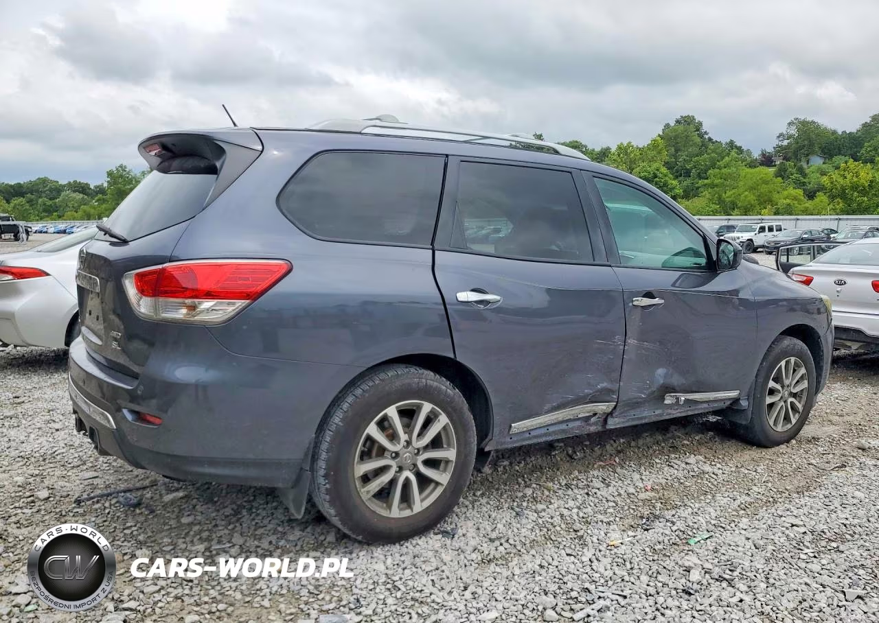 2014 Nissan Pathfinder Sl VIN:5N1AR2MM5EC663407 - 3