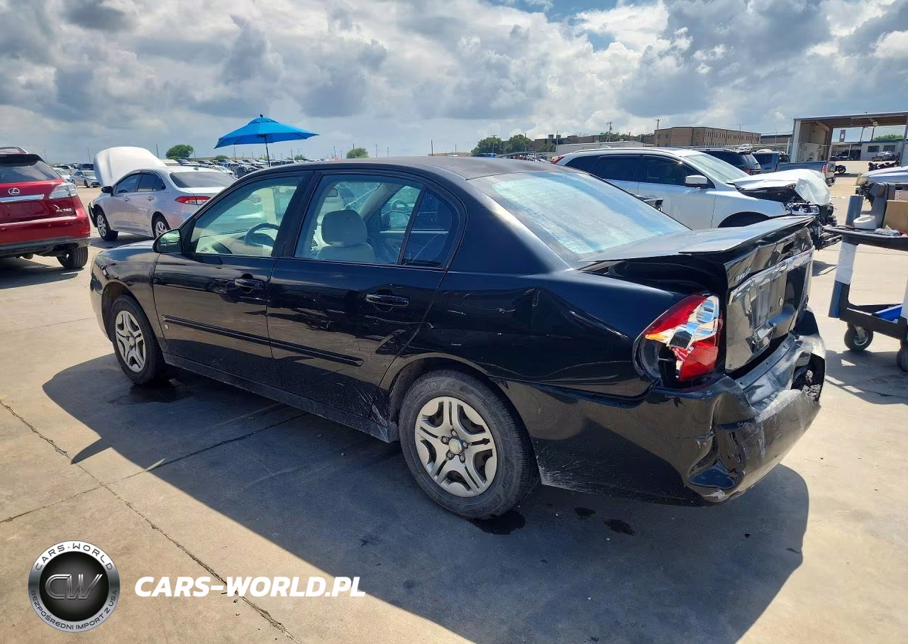 2007 Chevrolet Malibu Ls VIN:1G1ZS58F07F230001 - 2