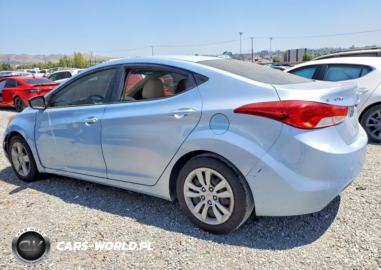 2011 Hyundai Elantra Gls VIN:KMHDH4AE1BU109540 - 2