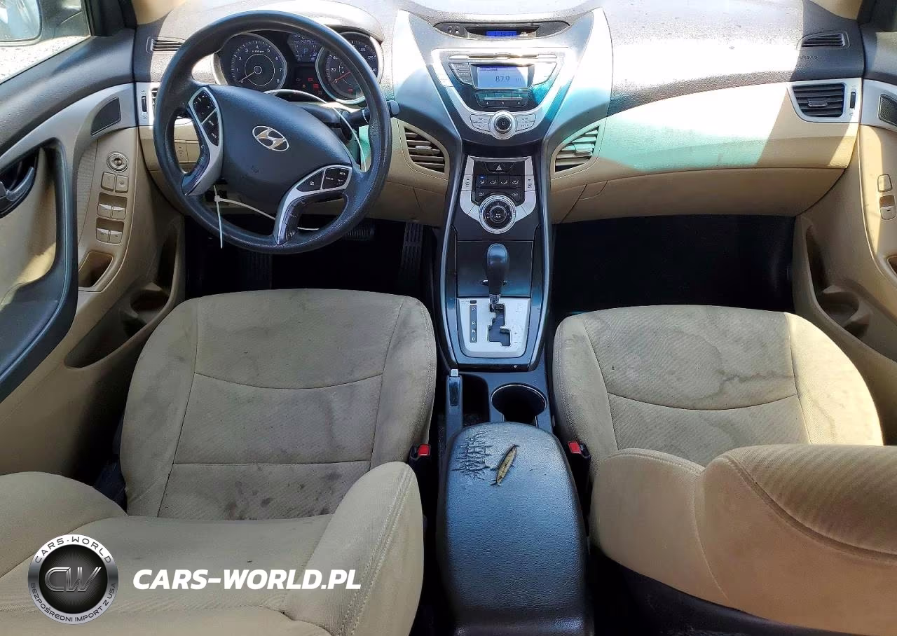 2011 Hyundai Elantra Gls VIN:KMHDH4AE1BU109540 - 8