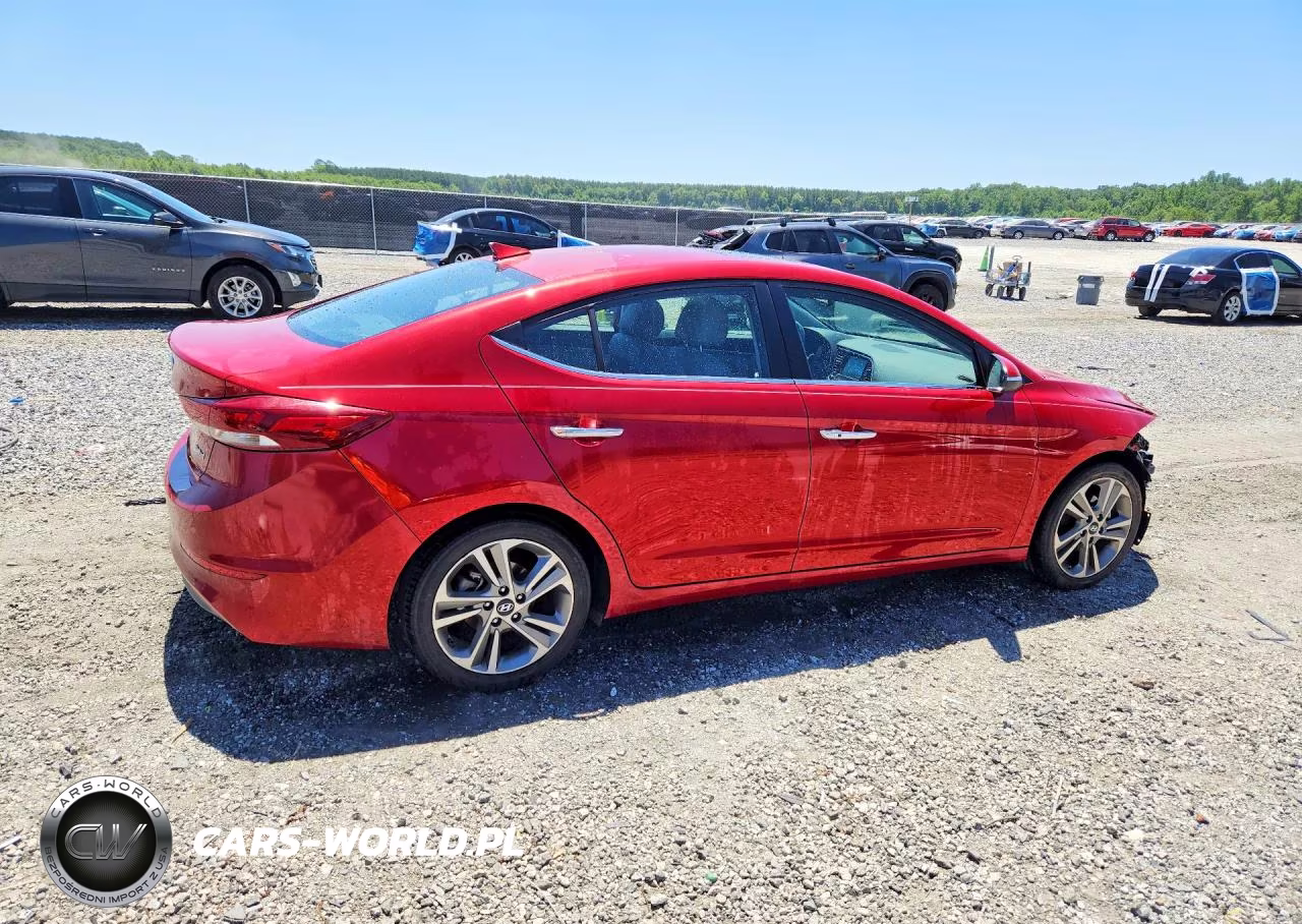 2017 Hyundai Elantra Limited VIN:5NPD84LF5HH037125 - 3