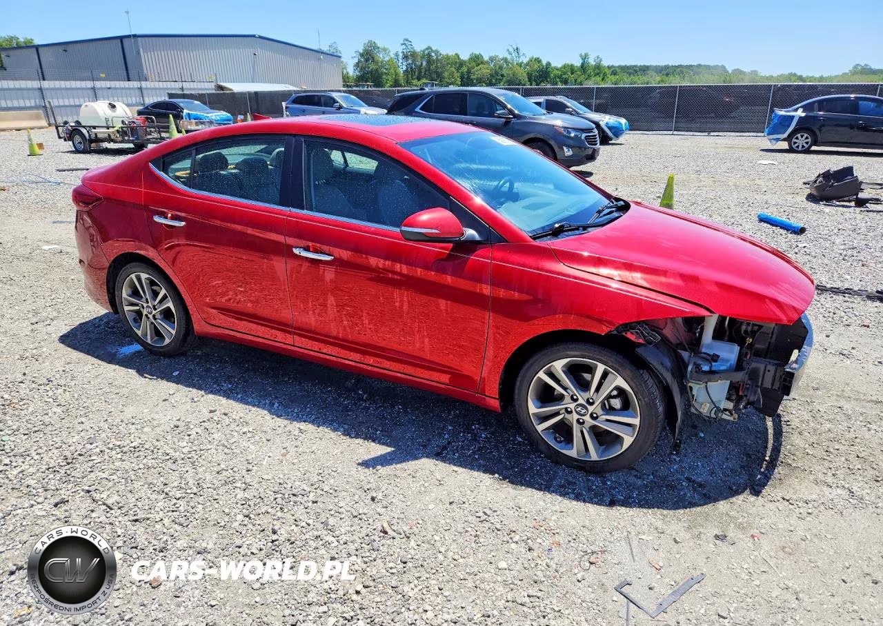 2017 Hyundai Elantra Limited VIN:5NPD84LF5HH037125 - 4