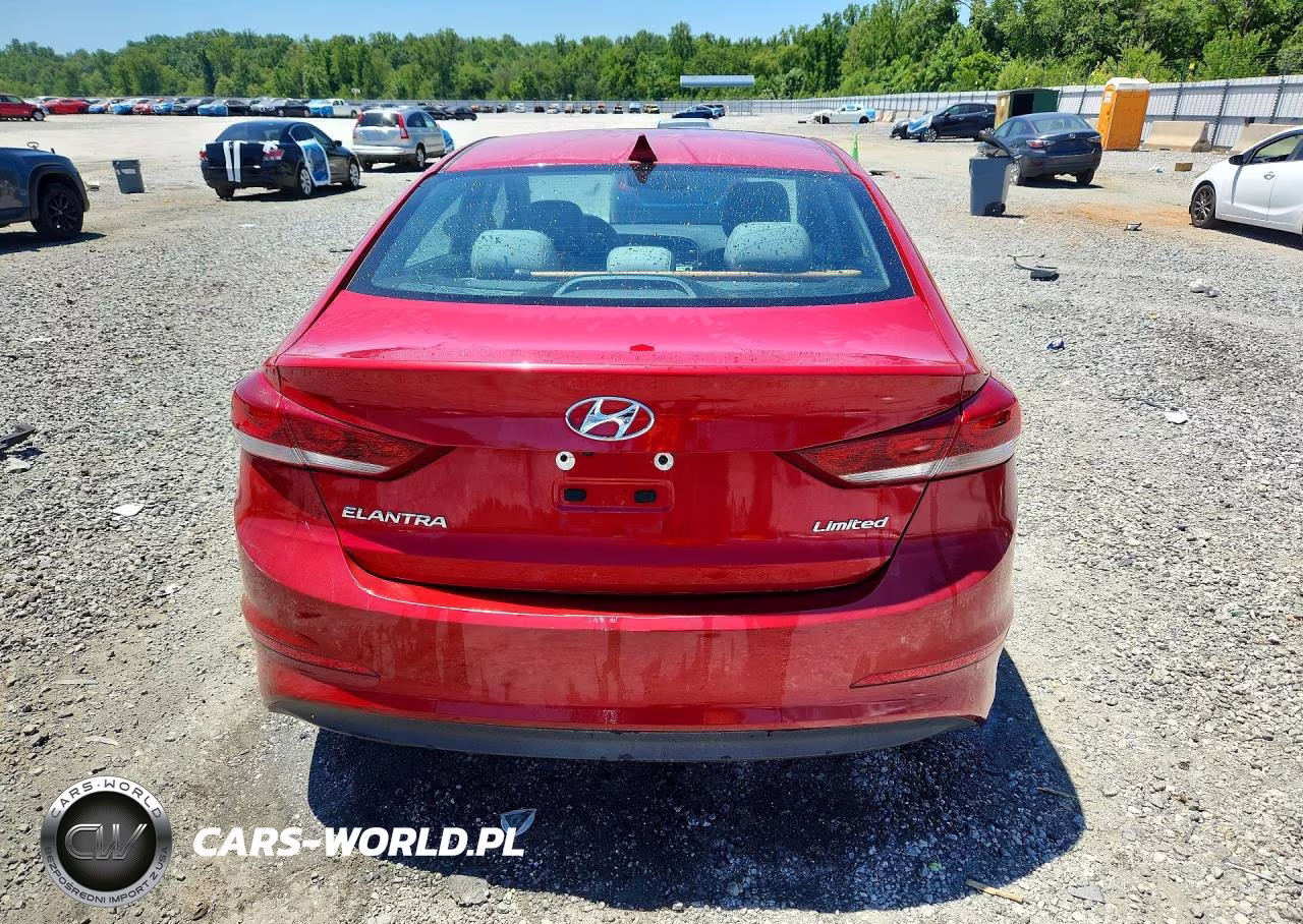 2017 Hyundai Elantra Limited VIN:5NPD84LF5HH037125 - 6