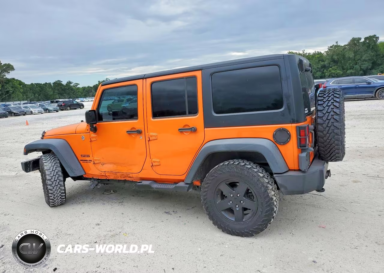 2012 Jeep Wrangler Unlimited Sport VIN:1C4BJWDG6CL278713 - 2