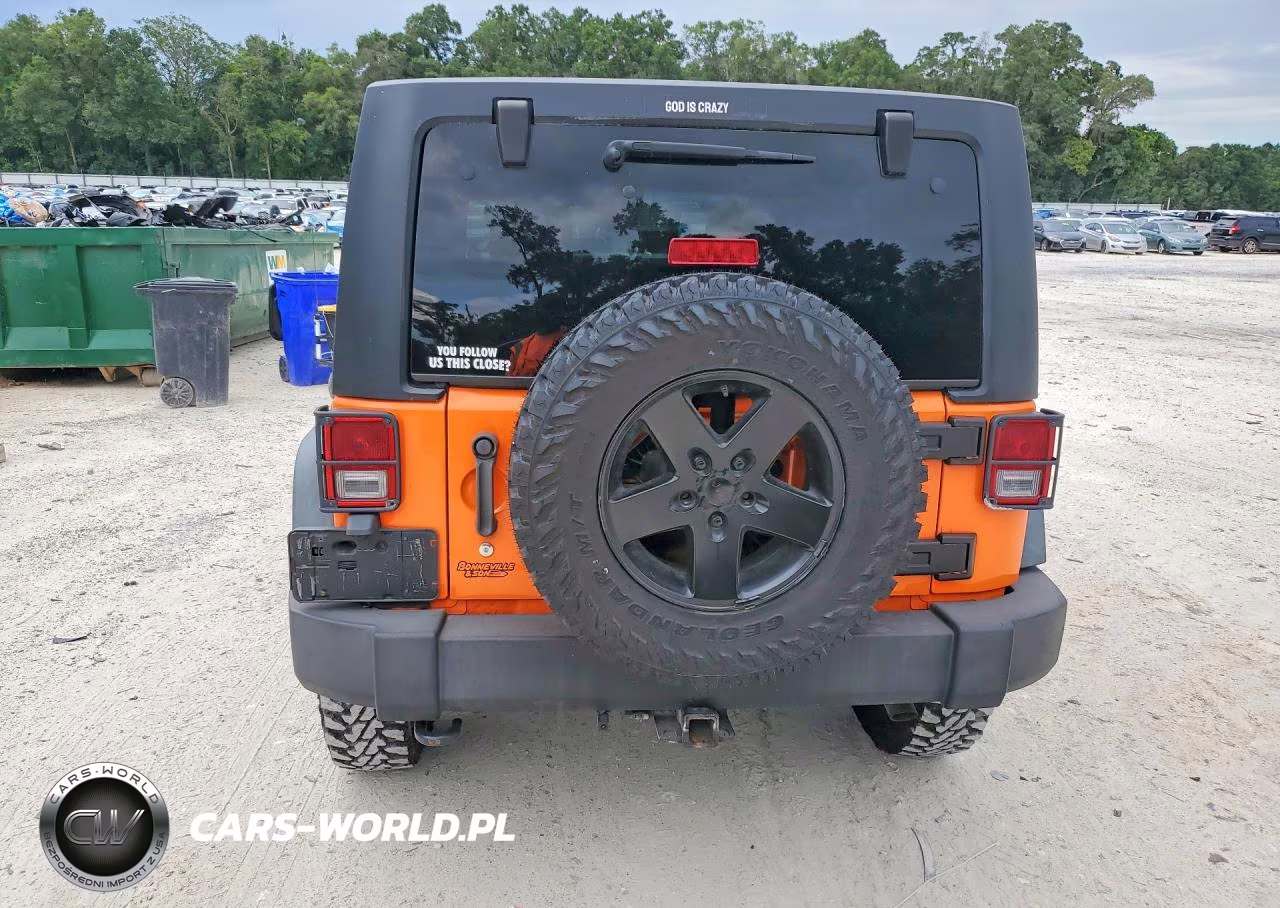 2012 Jeep Wrangler Unlimited Sport VIN:1C4BJWDG6CL278713 - 6