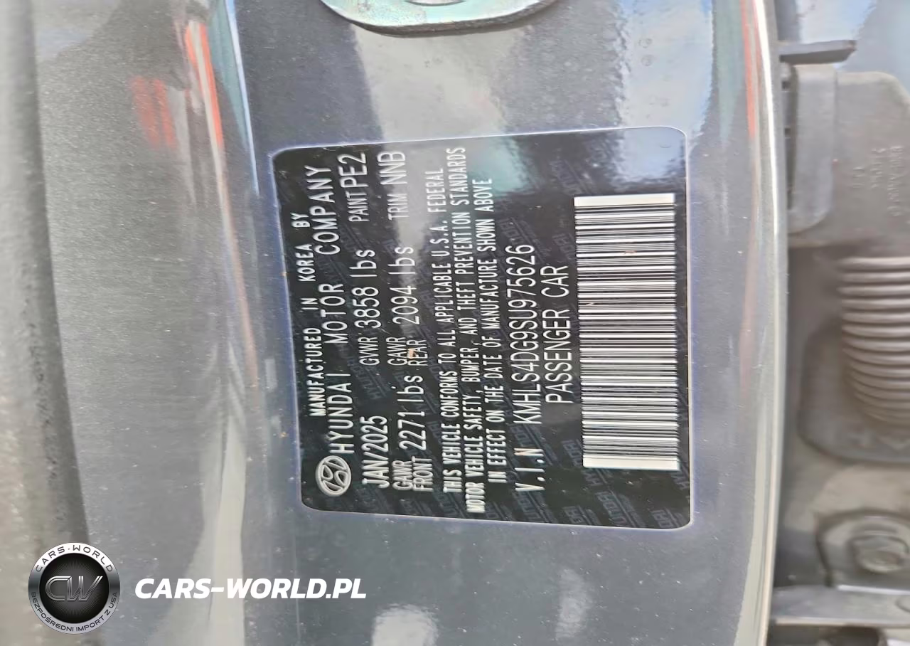2025 Hyundai Elantra Sel VIN:KMHLS4DG9SU975626 - 12