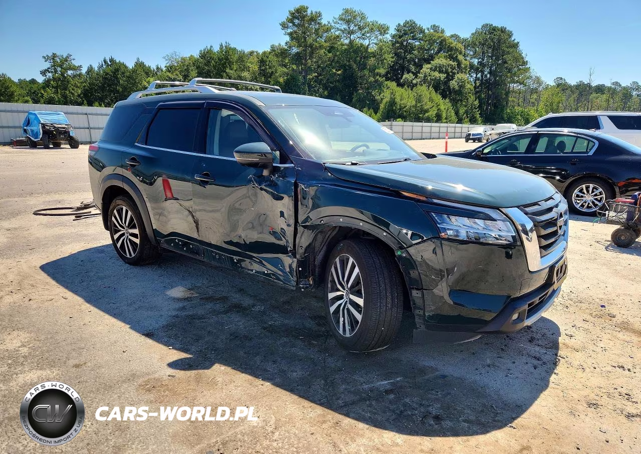2023 Nissan Pathfinder Platinum VIN:5N1DR3DJ1PC240206 - 4