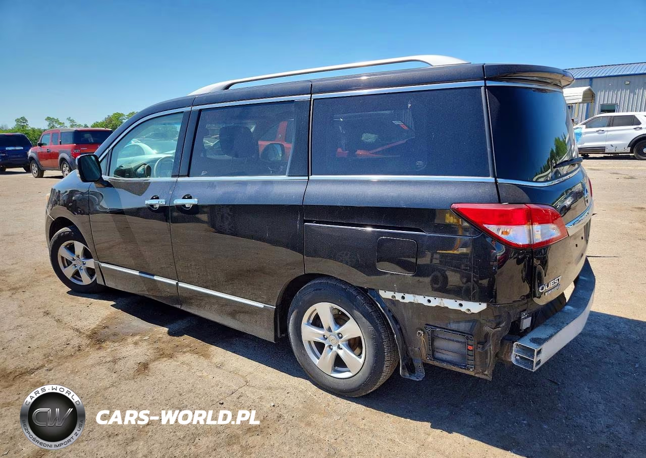 2011 Nissan Quest 3.5 S VIN:JN8AE2KP9B9002814 - 2