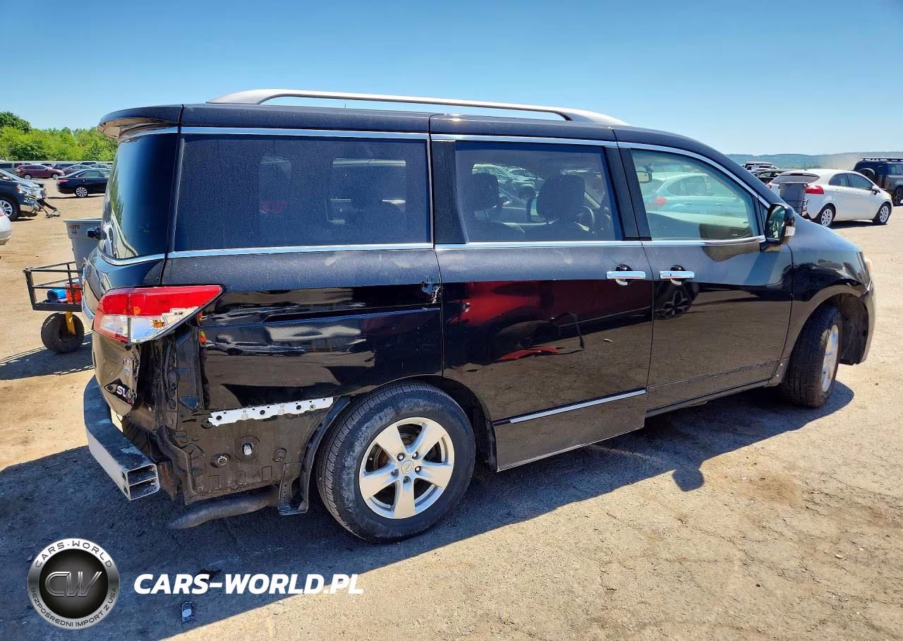 2011 Nissan Quest 3.5 S VIN:JN8AE2KP9B9002814 - 3