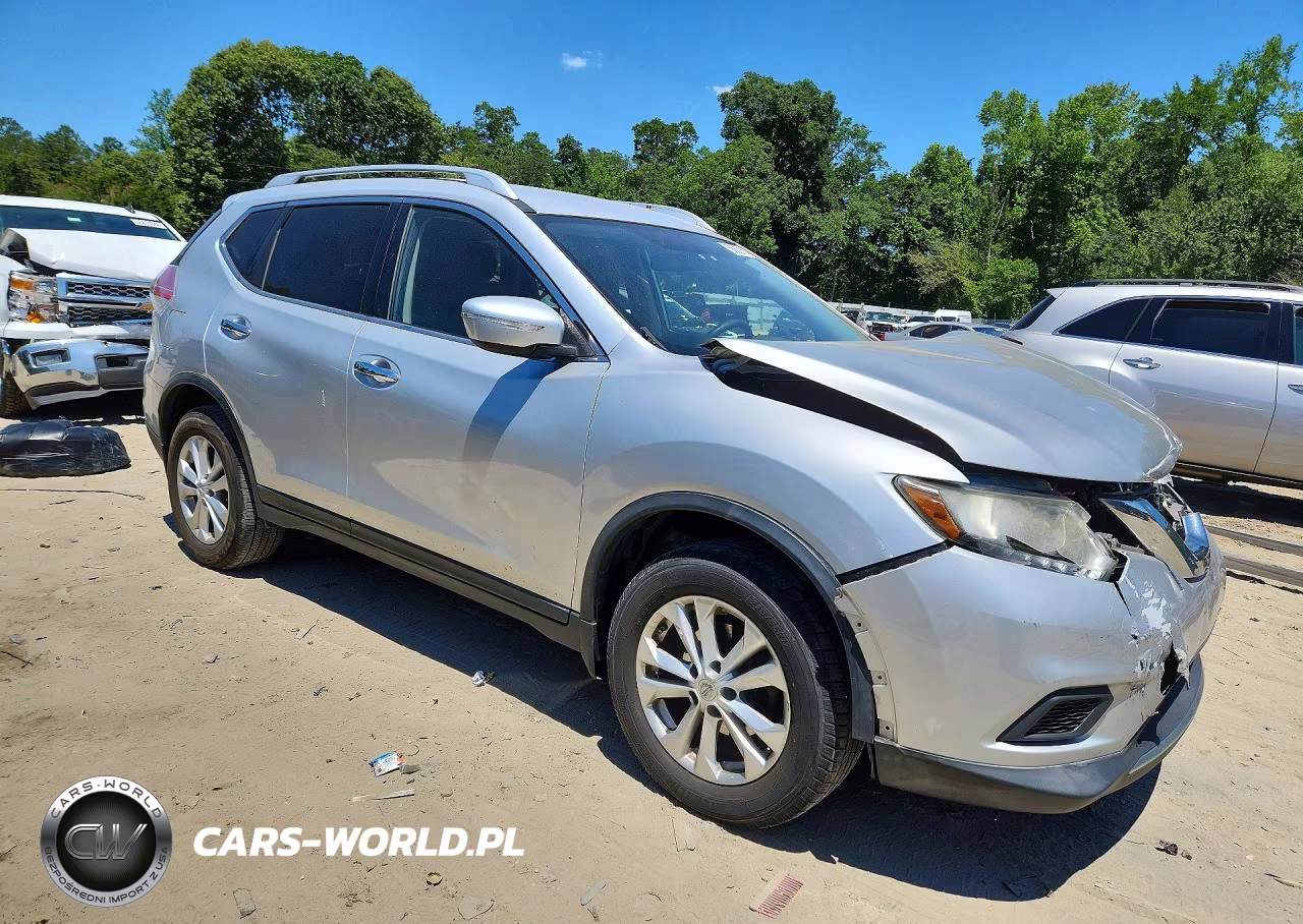 2015 Nissan Rogue Sv VIN:KNMAT2MV2FP558655 - 4