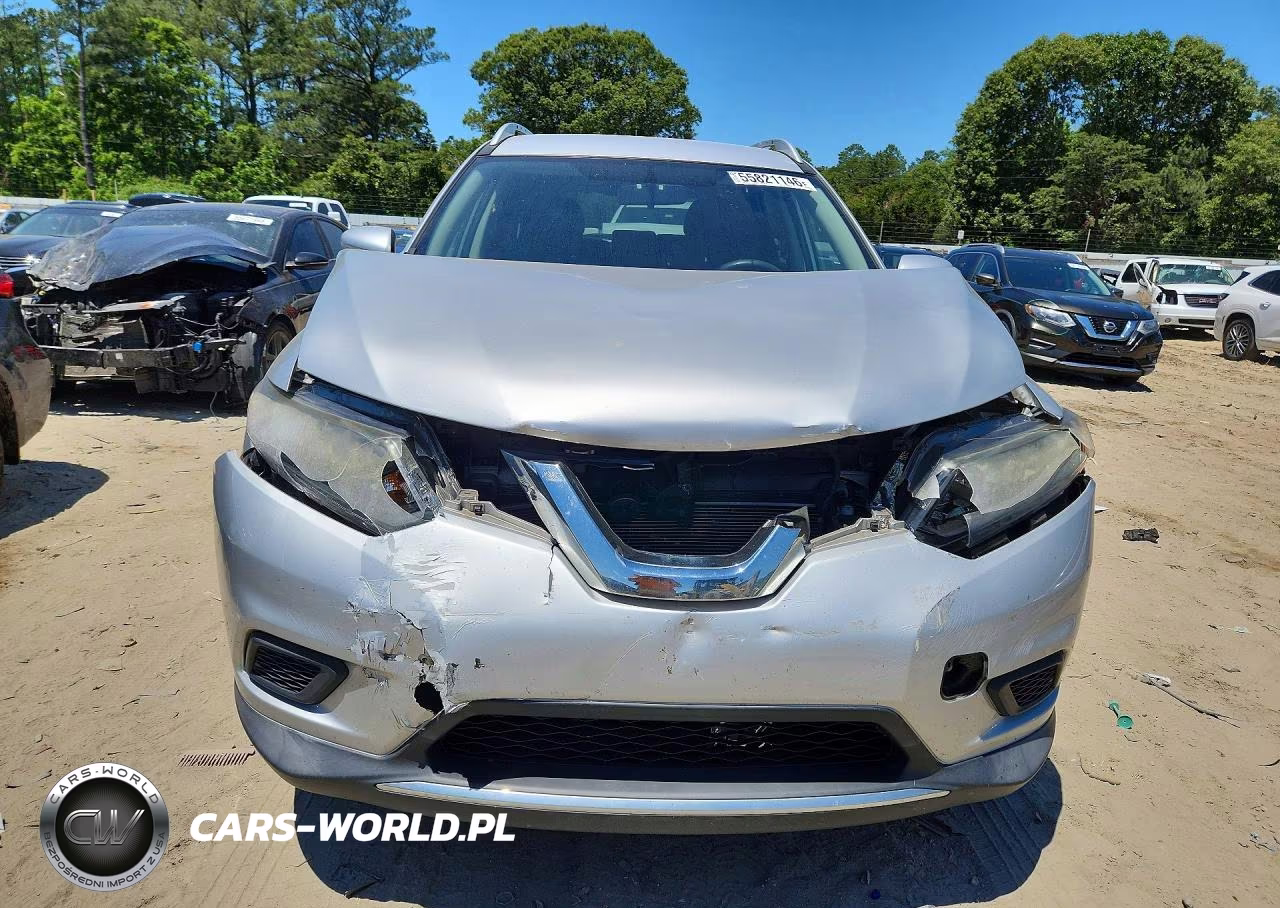 2015 Nissan Rogue Sv VIN:KNMAT2MV2FP558655 - 5