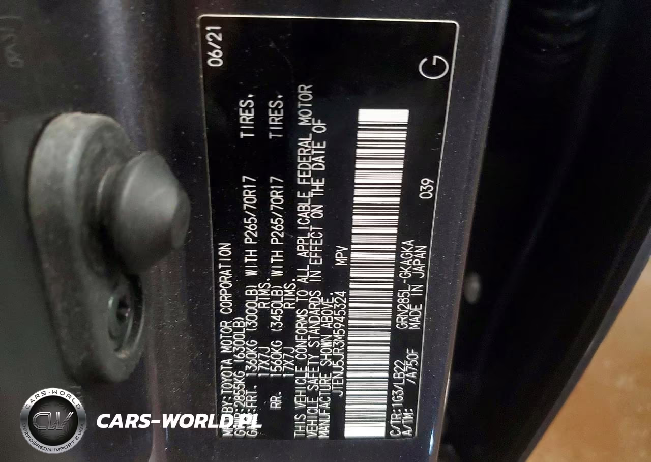 2021 Toyota 4Runner Sr5 Premium VIN:JTENU5JR3M5945324 - 12