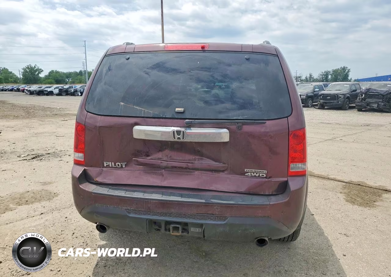 2013 Honda Pilot Touring VIN:5FNYF4H92DB068156 - 6