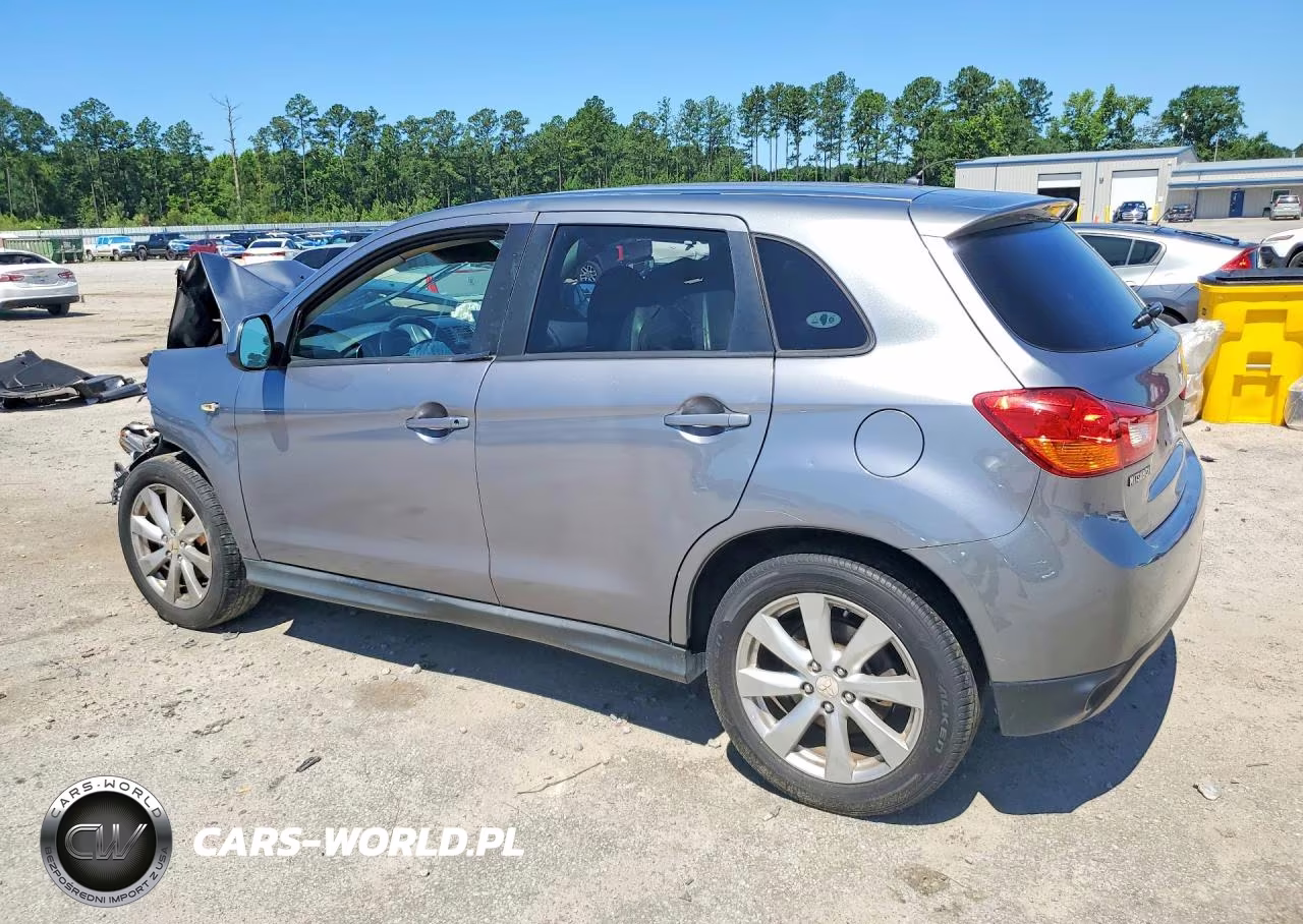 2014 Mitsubishi Outlander Sport Es VIN:4A4AP3AU8EE010748 - 2