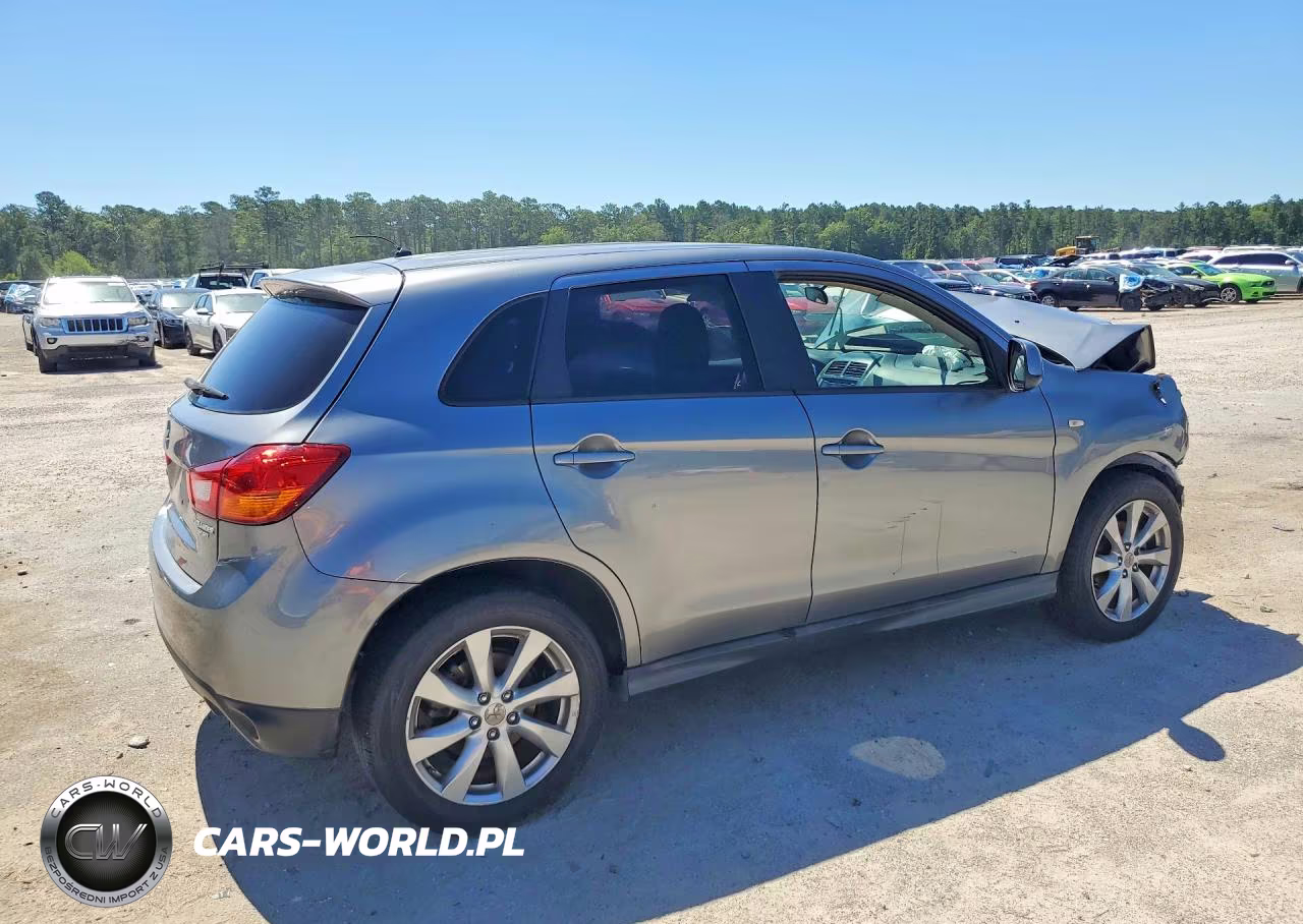 2014 Mitsubishi Outlander Sport Es VIN:4A4AP3AU8EE010748 - 3