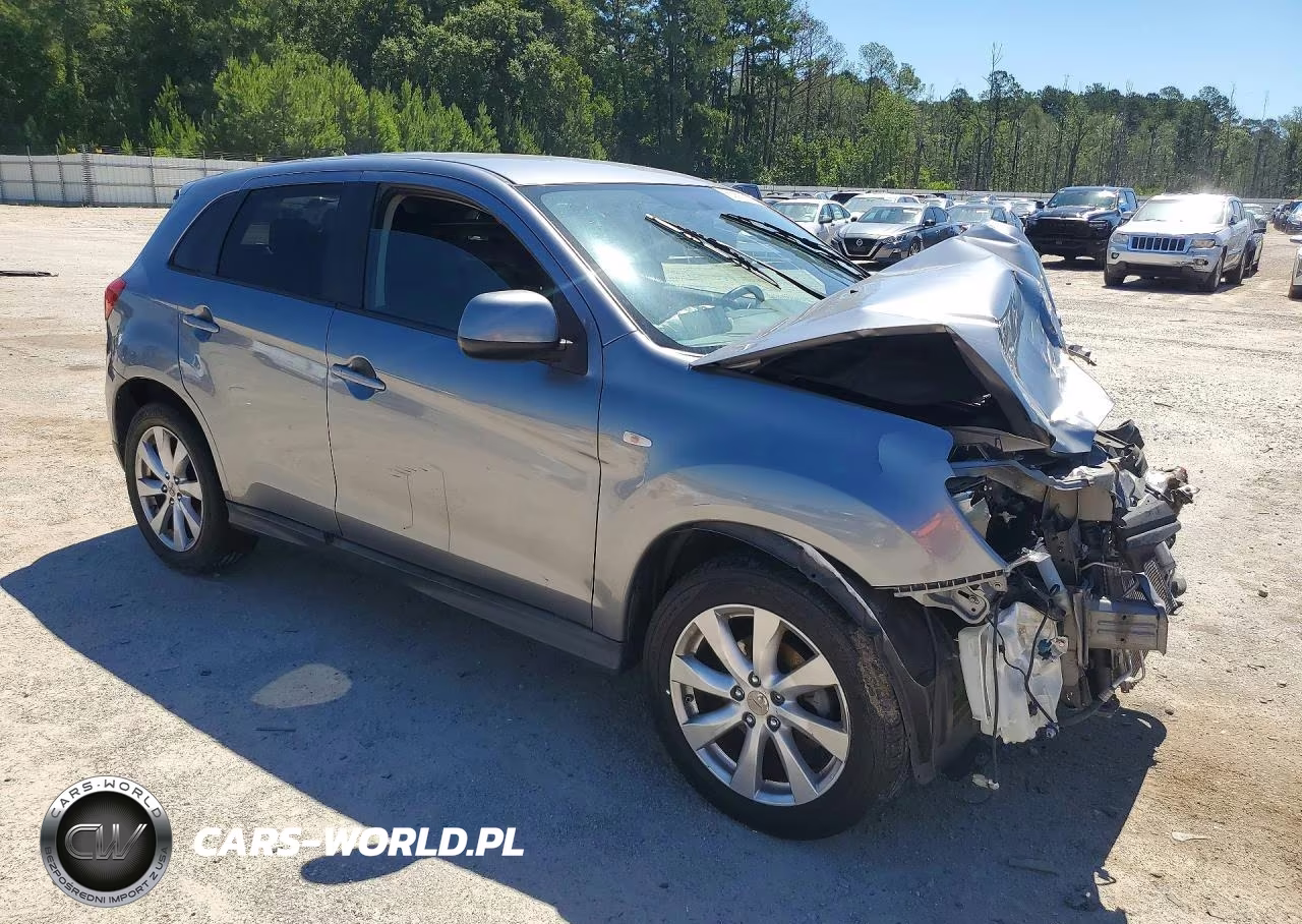 2014 Mitsubishi Outlander Sport Es VIN:4A4AP3AU8EE010748 - 4