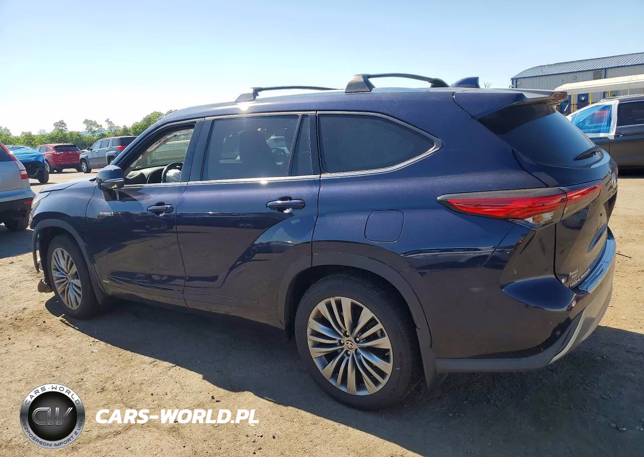 2021 Toyota Highlander Hybrid Platinum VIN:5TDEBRCH6MS036543 - 2