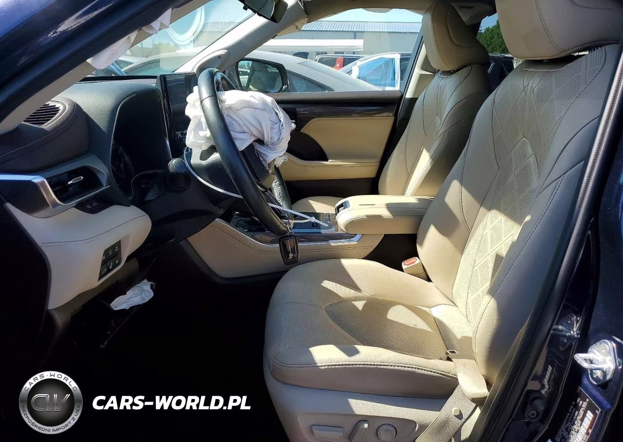 2021 Toyota Highlander Hybrid Platinum VIN:5TDEBRCH6MS036543 - 7