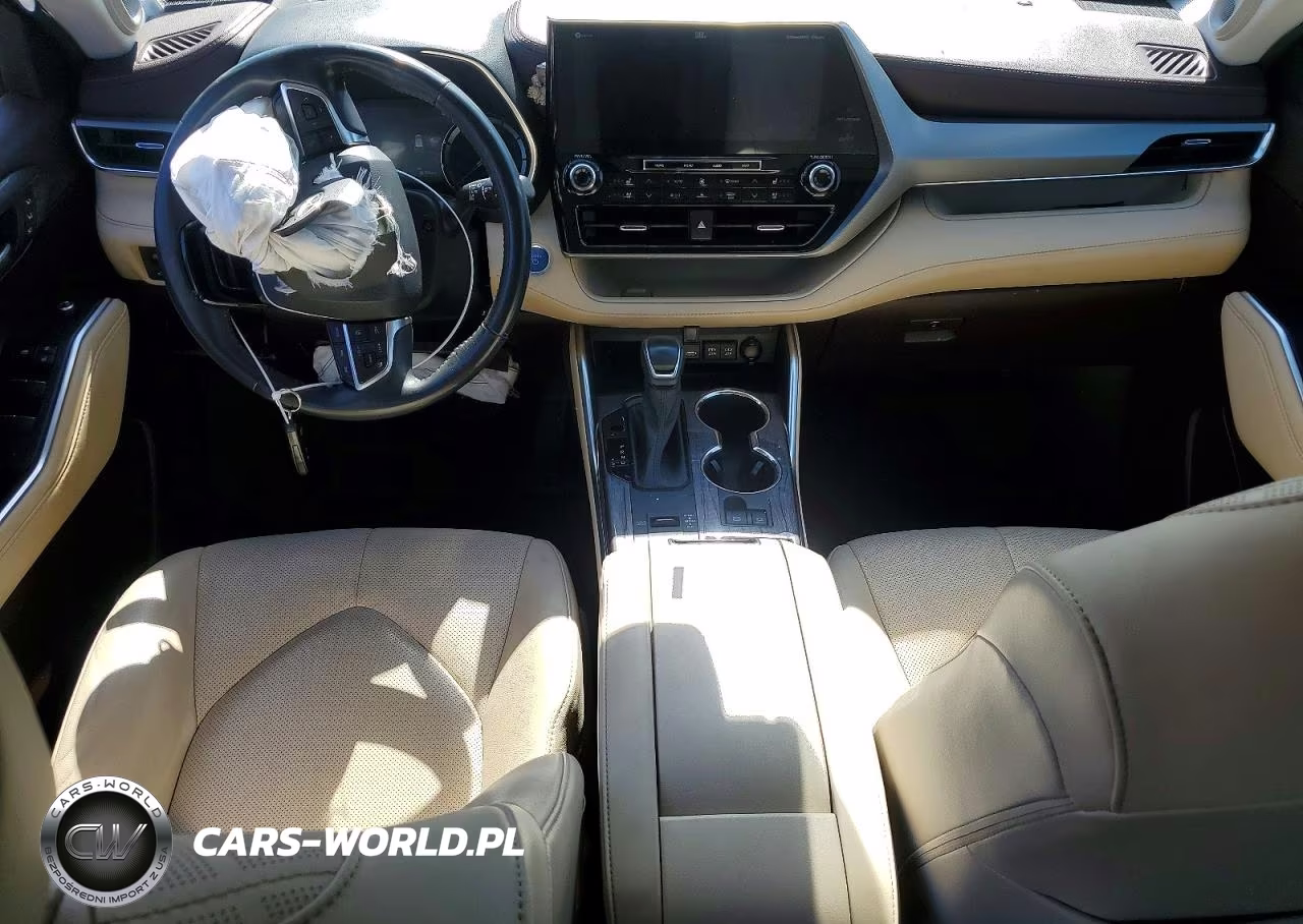 2021 Toyota Highlander Hybrid Platinum VIN:5TDEBRCH6MS036543 - 8