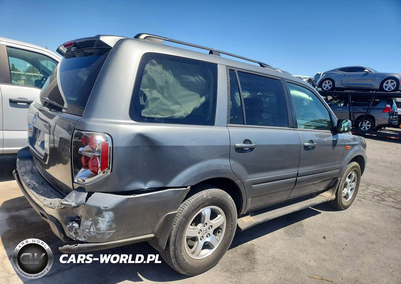 2008 Honda Pilot Exl VIN:5FNYF28748B000840 - 3
